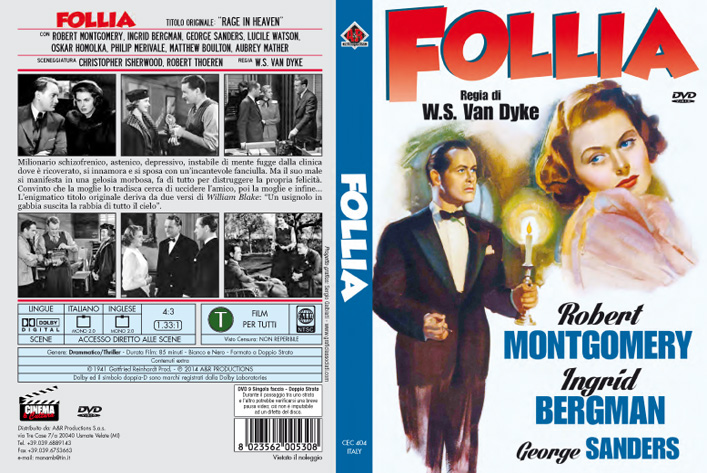 Follia (1941) <br> Cinema & Cultura<br>A&R Productions